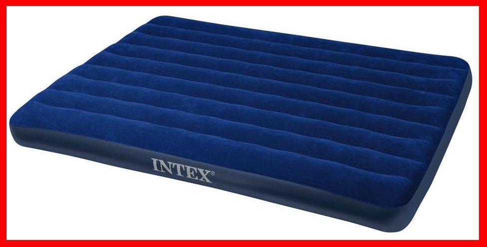 Надувной матрас кровать Intex 64759 (усиленный), 152х203х25