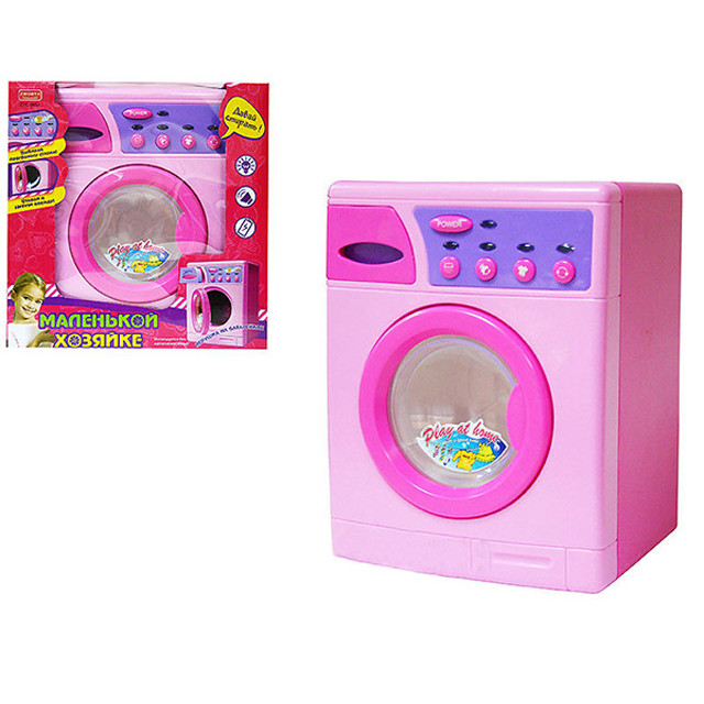 Игрушечная стиральная машина "Маленькой хозяйке" ZYC-0651 со светом и звуком