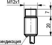 Индуктивный датчик ISN FS2A-31P-6-L - фото 2 - id-p65917454