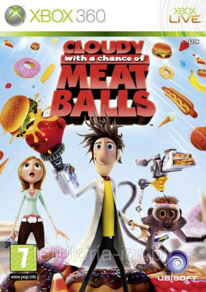 Cloudy with a Chance of Meatballs Xbox 360 - фото 1 - id-p66361092
