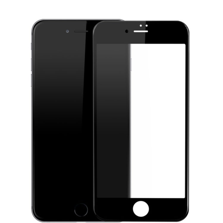 Защитная пленка для Apple Iphone 7 / 8 / SE 2020 с черной рамкой - фото 2 - id-p66369077