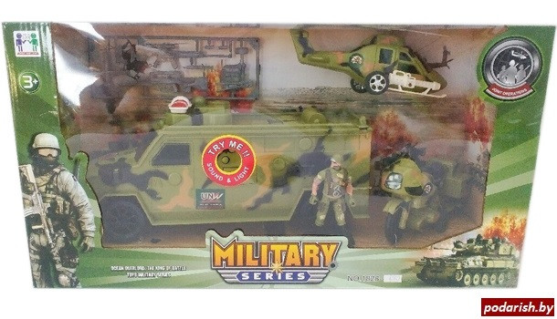Игровой военный набор Military 1828-69D - фото 1 - id-p66377167