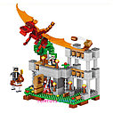 Конструктор Lele 33027 "Крепость с красным драконом " Minecraft 468 деталей, фото 4