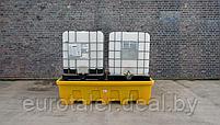 Поддон-контейнер 1200л для 2х IBC кубов (в ряд), фото 7