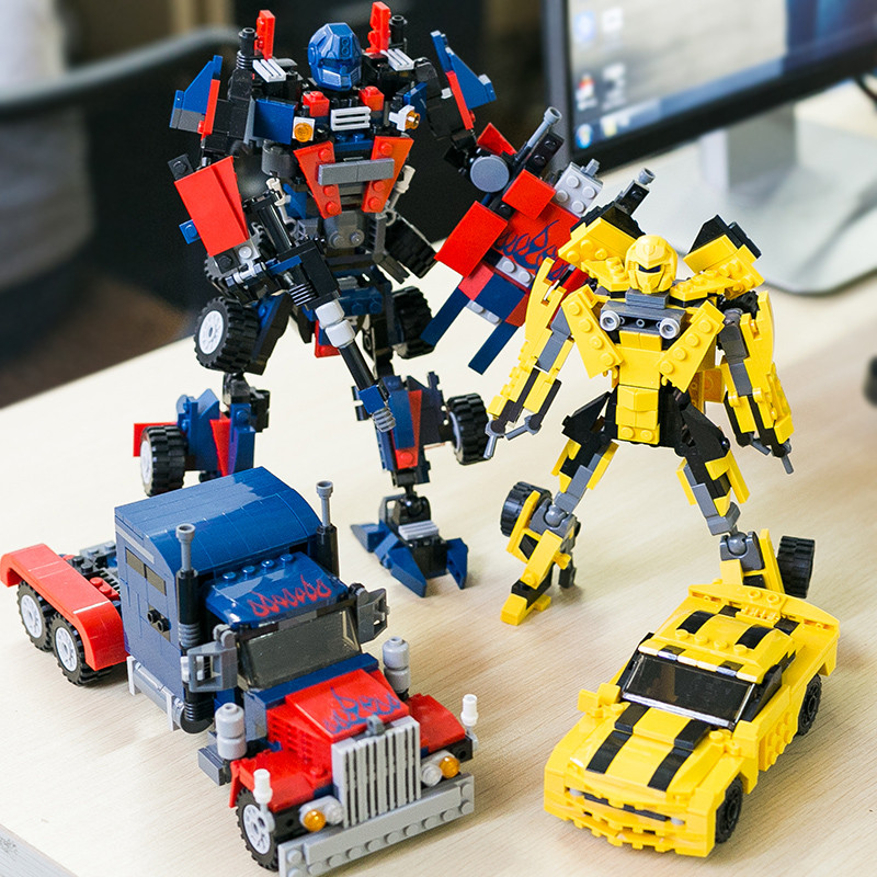 Конструктор lego Transformers Optimus prime на 604д. - фото 4 - id-p66410310