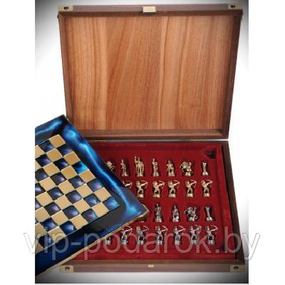 Шахматы эксклюзивные из металла Античные войны - фото 1 - id-p66411407