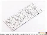 Клавиатура NSK-AJE1D для ноутбука Acer One ZG5 A110 A150 D150 D200 Pro P531 Белая