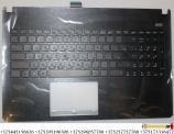 Клавиатура 0KNB0-6122UI00 для ноутбука ASUS 550 X501 X552 X750 S56 F550 R510 черная топ-панель черная