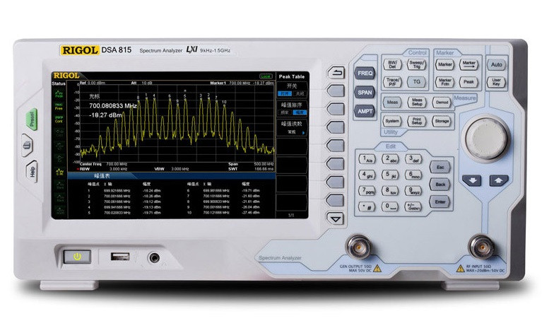 Анализатор спектра Rigol DSA815