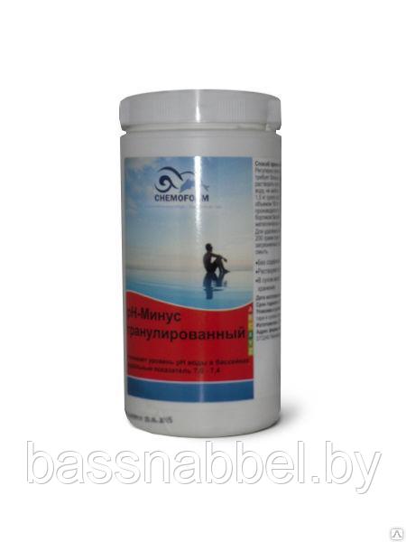 Химия для бассейна CHEMOFORM pH-минус 1,5 кг, гранулы для снижения уровня pH в бассейне, Германия - фото 2 - id-p66439832