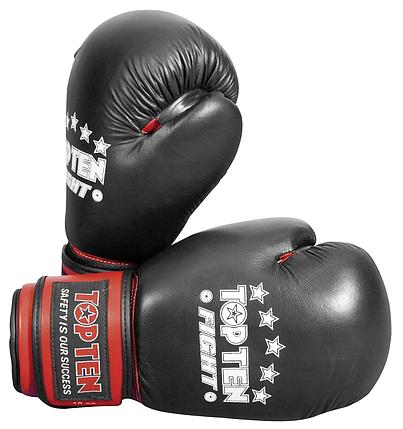 Боксерские перчатки TOP TEN Fight 2066 (8,10,12 oz) пр-во Германия, фото 2