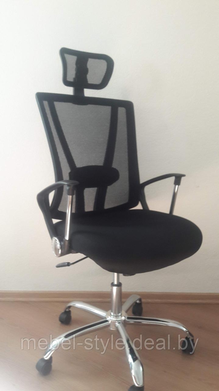 Игровое кресло СИРИУС PL ВО 789 для комфортной работы и дома, стул ВО 789 PL в ткань сетка - фото 5 - id-p65773059