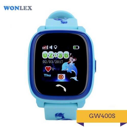 Детские умные часы водонепроницаемые Smart Baby Watch GW400S (голубые) - фото 2 - id-p78830425