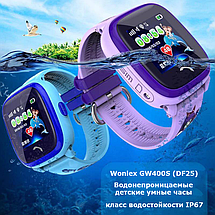 Часы Детские Умные Оригинальные Водонепроницаемые Smart Baby Watch GW400S (голубой), фото 3