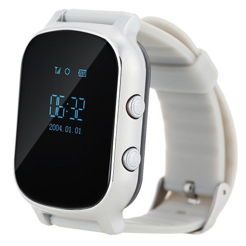 Детские умные часы Smart Age Watch T58 (GW700) (серебряные) - фото 3 - id-p78830719
