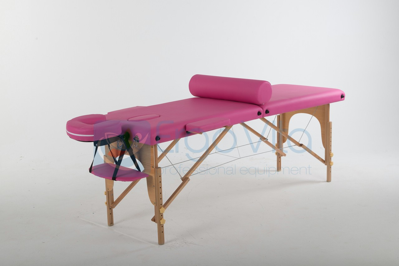 Массажный стол ErgoVita Classic (Розовый) - фото 1 - id-p66571688