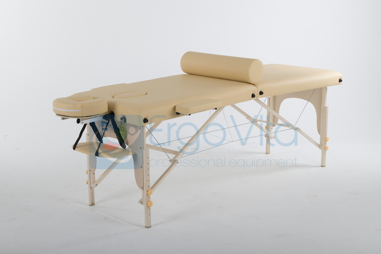 Массажный стол ErgoVita Master (Бежевый,кремовые ножки) - фото 1 - id-p66571747