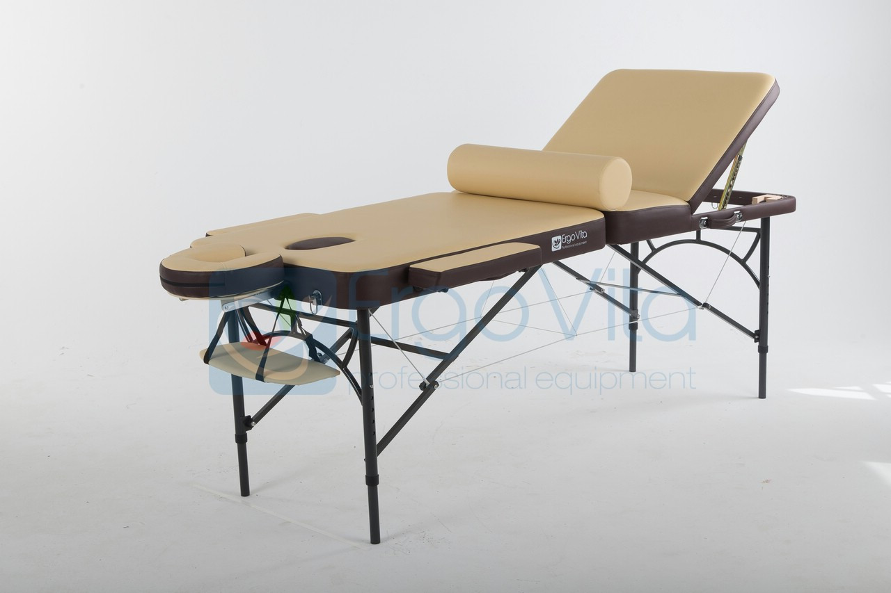 Массажный стол ErgoVita Master Alu Comfort Plus (Бежево-коричневый)