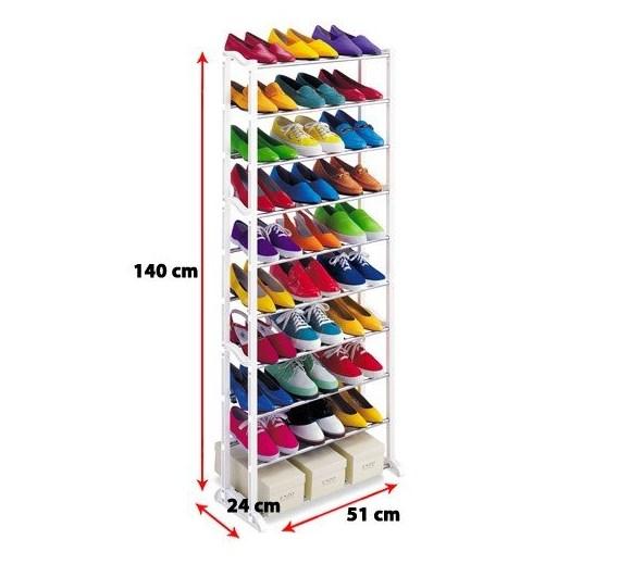 СТОЙКА ДЛЯ ХРАНЕНИЯ ОБУВИ AMAZING SHOE RACK - фото 3 - id-p66630969