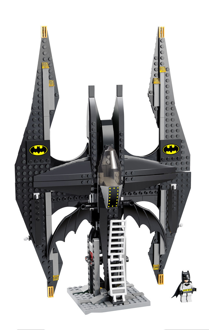 Конструктор Decool 7112 аналог Lego Super Бэтмен и Джокер Batwing - фото 3 - id-p66644381