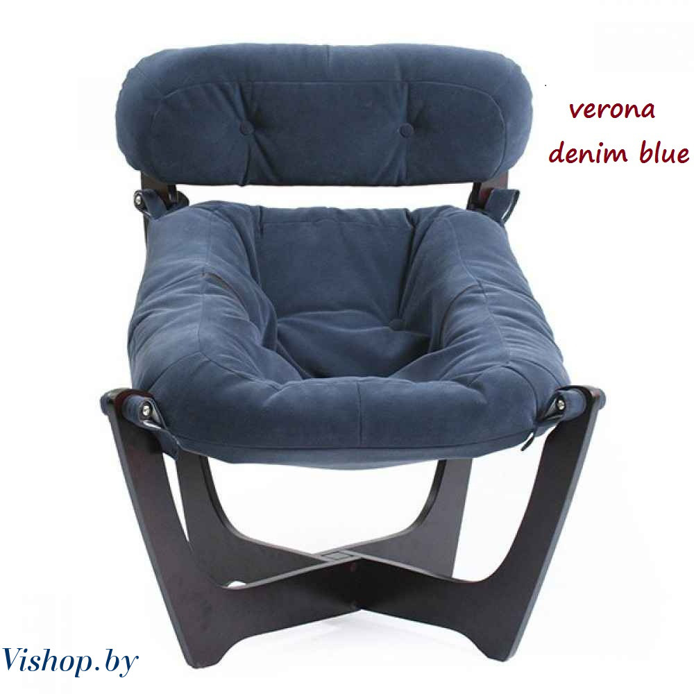 Кресло для отдыха Модель 11 Verona Denim blue - фото 1 - id-p66647181