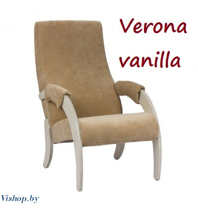Кресло для отдыха Импэкс модель 61М Verona vanilla сливочный - фото 1 - id-p66647203
