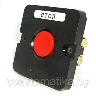 Пост кнопочный ПКЕ 112-1 (красный) - фото 1 - id-p66661111