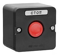 Пост кнопочный ПКЕ 212-1 (красный)
