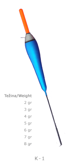 Поплавок Eagle Eye K-1 скользящий бальсовый со съемной антенной 7 - фото 1 - id-p135920779