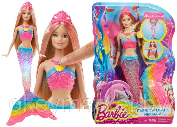 Кукла Barbie Радужная русалочка DHC40, фото 3
