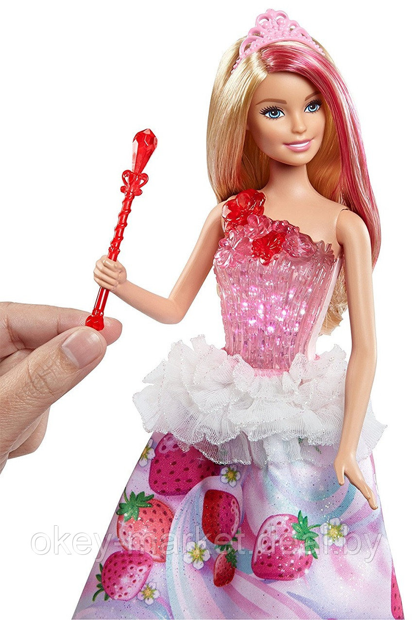 Кукла Barbie Конфетная принцесса DYX28 - фото 2 - id-p66690536