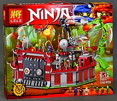 Конструктор Lele 31011 Ninjago Осада крепости Ву ( аналог Lego Ninjago) 1193 деталей