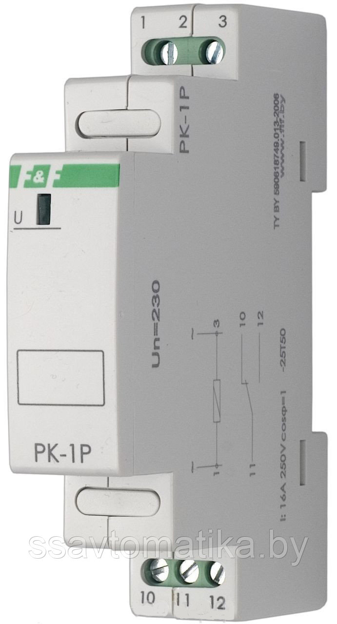 Реле электромагнитное PK-1P