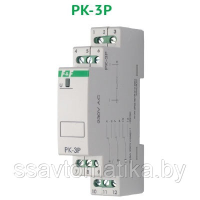 Реле электромагнитное PK-3P - фото 1 - id-p66701676