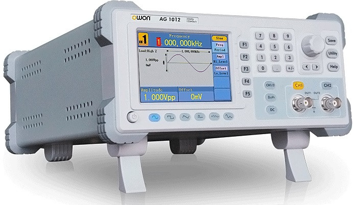 Универсальный DDS-генератор сигналов OWON AG1012 - фото 1 - id-p66711309