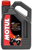 Масло моторное синтетика Motul 7100 10W40 4T, 4 литра