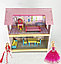 Деревянный дом с мебелью для кукол Барби VT174-1153, фото 2