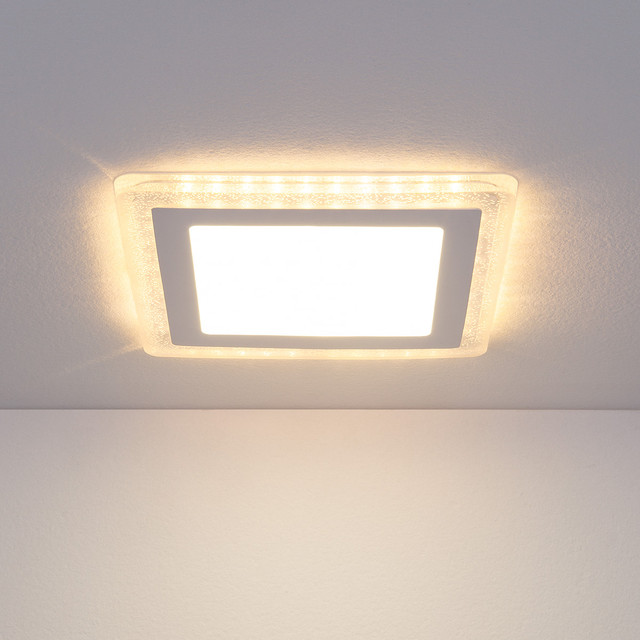 DLS024 18W 4200K Встраиваемый потолочный светодиодный светильник
