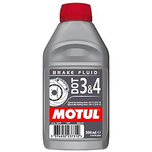 Тормозная жидкость Motul DOT 3 & 4, 500 мл