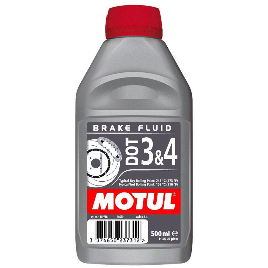 Тормозная жидкость Motul DOT 3 & 4, 500 мл - фото 1 - id-p66735566