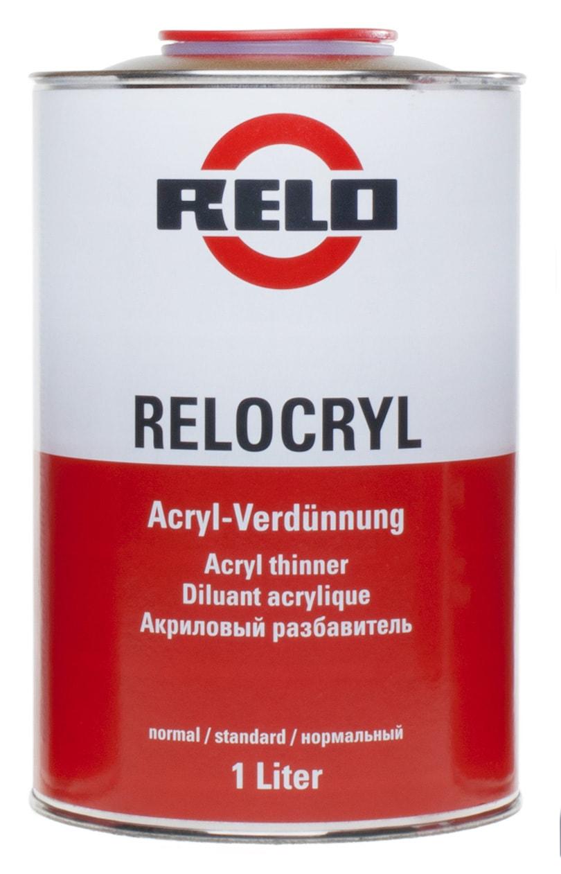 RELO 810770000 Разбавитель для акриловых ЛКМ Acryl Thinner normal 1л - фото 1 - id-p66736705