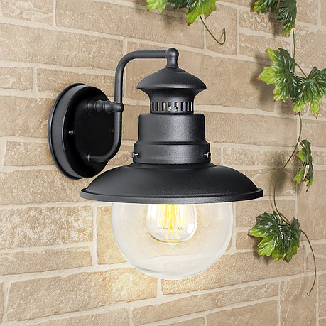 Настенный уличный светильник Talli D GL 3002D черный, фото 2