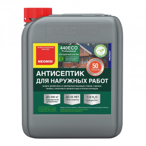 Neomid 440 ECO / Неомид 440 ЭКО антисептик бесцветный 5 л