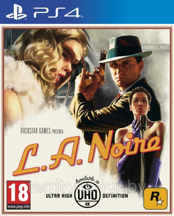 Игра L.A.Noire для Sony Playstation 4 PS4 Русские субтитры - фото 2 - id-p66736895