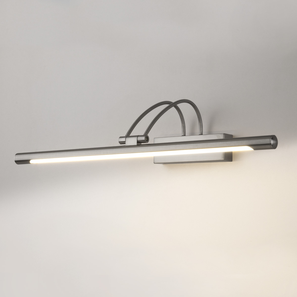 Настенный светодиодный светильник Simple LED 10W 1011 IP20 никель - фото 1 - id-p66737188