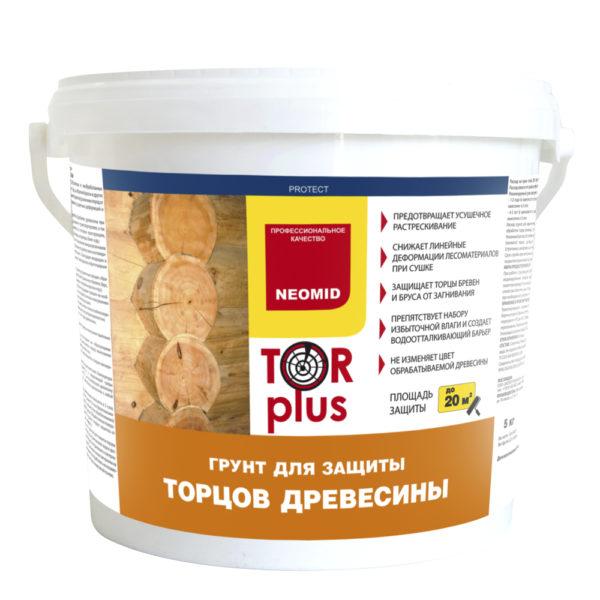 Состав для защиты торцов древесины NEOMID TOR PLUS 2.5л