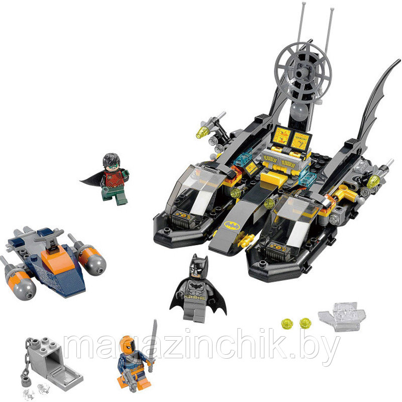 Бэтмен 7113 Погоня в бухте на Бэткатере (аналог Lego Batman 76034) - фото 3 - id-p66740331