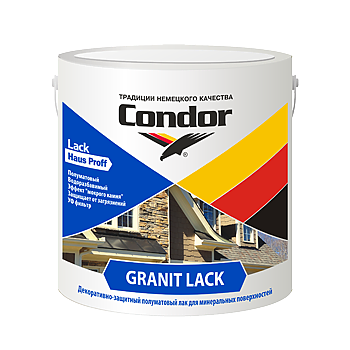 Condor Granit Lack лак по камню 0.75кг