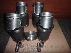 ПОРШНЕВАЯ ГРУППА ПАЗ,ГАЗ-3308 (92,0) БЕЗ КОЛЕЦ К-Т ИЗ 4 ШТ., 523-1000114-88, фото 2