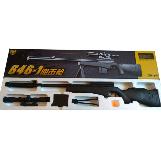 Снайперская пневматическая винтовка с глушителем AW .338 - фото 4 - id-p66757516